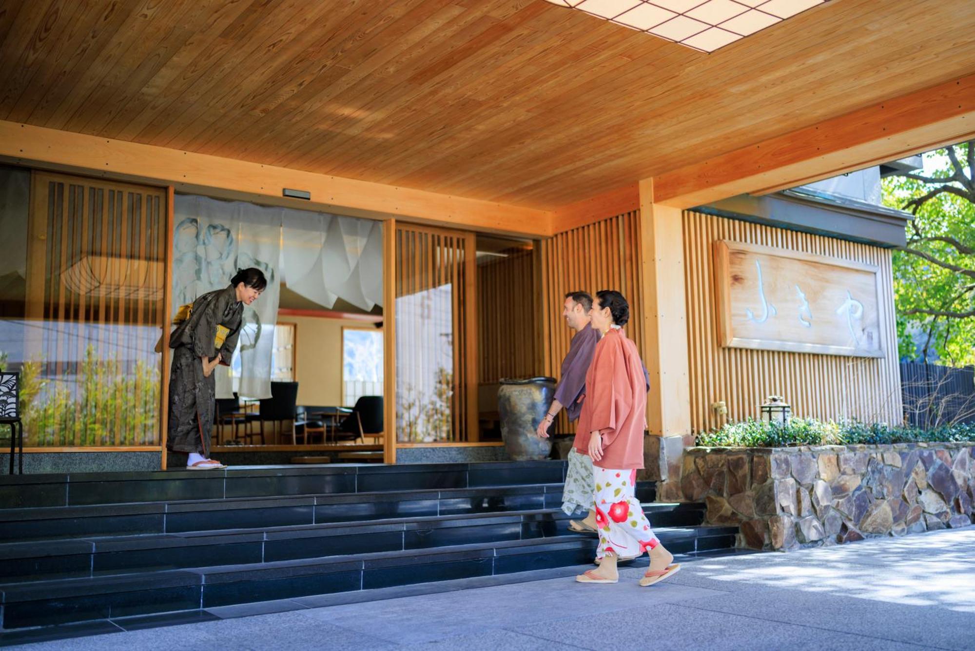 Fukiya Ryokan Yugawara Eksteriør billede
