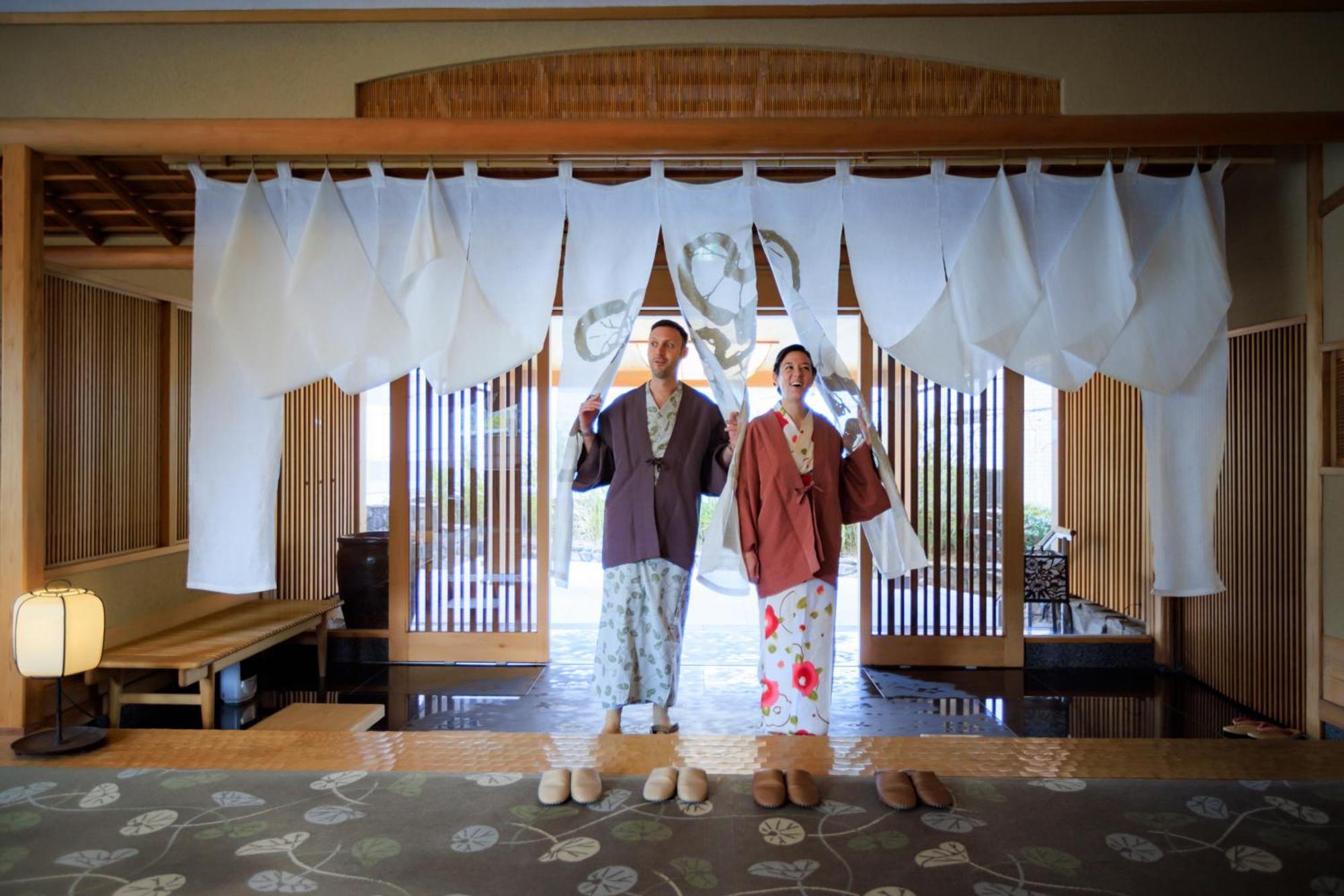 Fukiya Ryokan Yugawara Eksteriør billede