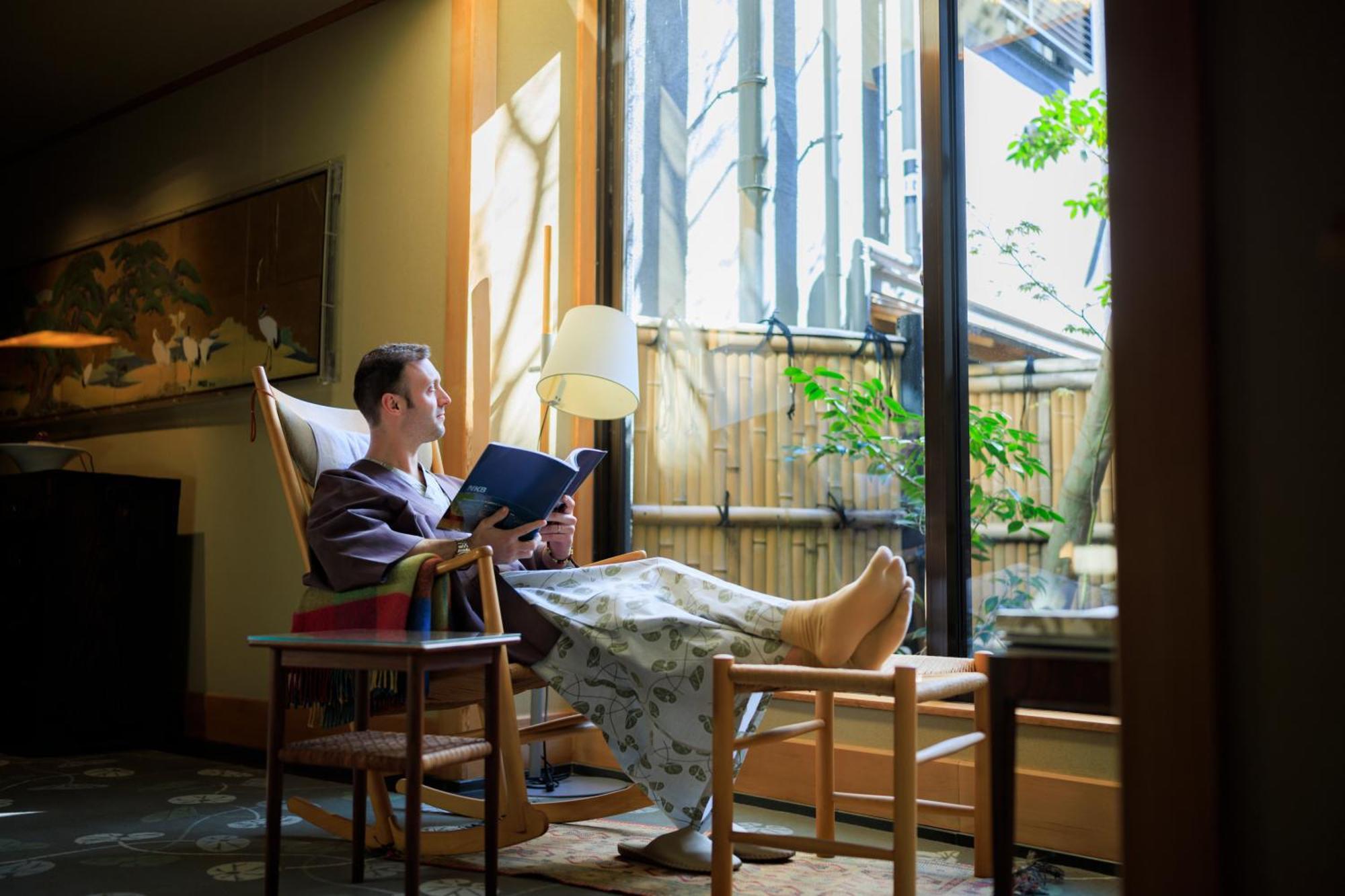 Fukiya Ryokan Yugawara Eksteriør billede