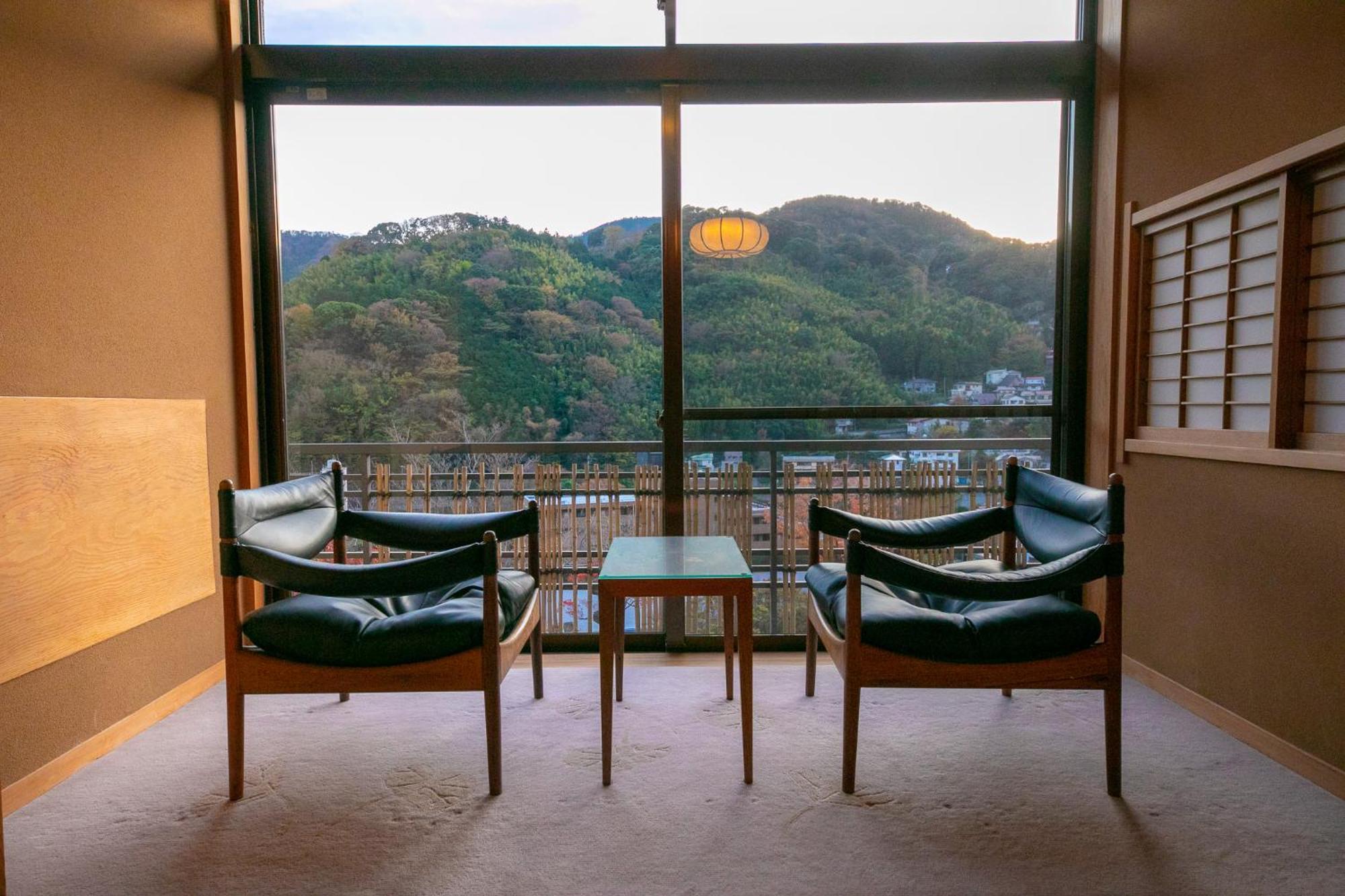 Fukiya Ryokan Yugawara Eksteriør billede